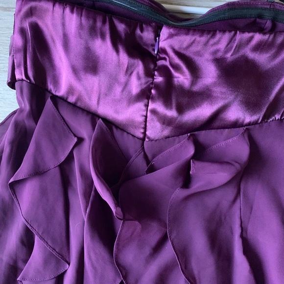 Xscape Strapless Vertical Tier Ruffles Dress - Picture 5 of 5